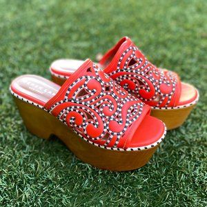 NWOT Derek Lam Mhina Platform Clogs Size 38